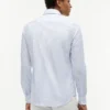 Camisa de vestir a rayas THFlex de corte entallado Camisa de vestir a rayas THFlex de corte entallado