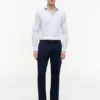 Camisa de vestir a rayas THFlex de corte regular Camisa de vestir a rayas THFlex de corte regular