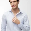 Camisa de vestir a rayas THFlex de corte regular Camisa de vestir a rayas THFlex de corte regular