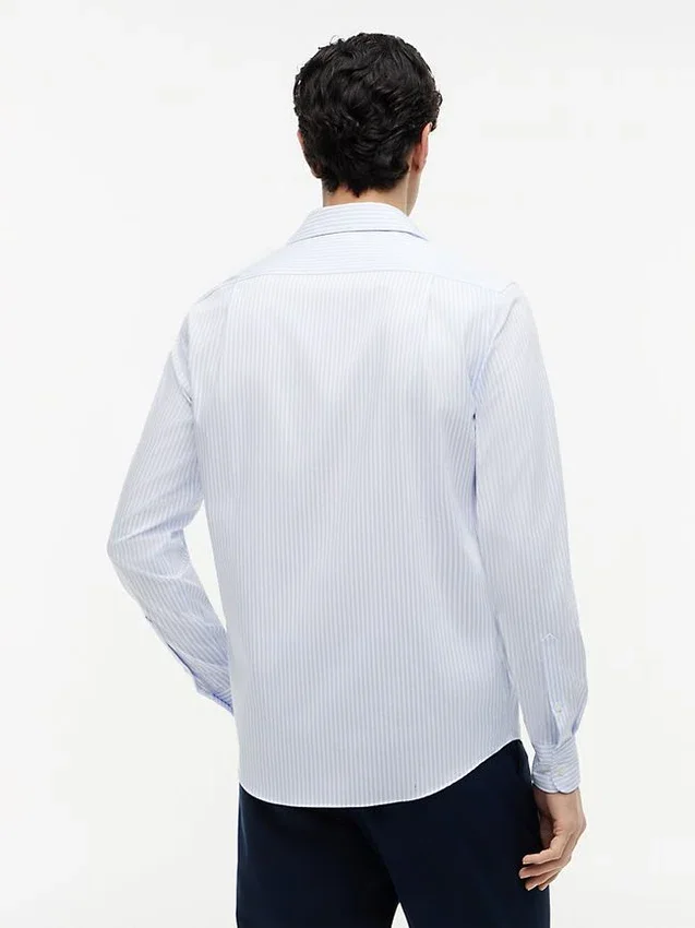 Camisa de vestir a rayas THFlex de corte regular Camisa de vestir a rayas THFlex de corte regular