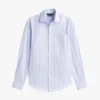 Camisa de vestir a rayas THFlex de corte regular Camisa de vestir a rayas THFlex de corte regular