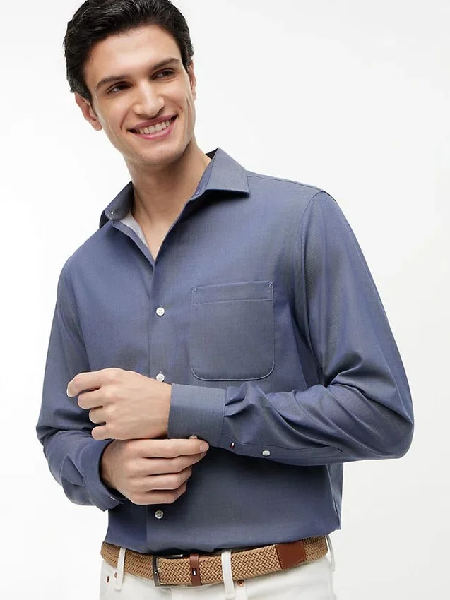 Camisa de vestir de corte regular THFlex Camisa de vestir de corte regular THFlex