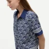 Camisa de voile con monograma en letra cursiva Camisa de voile con monograma en letra cursiva