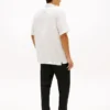 Camisa holgada de mezcla de lino de New York Label Camisa holgada de mezcla de lino de New York Label