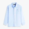 Camisa holgada de mezcla de lino para niño