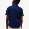 Camisa infantil de mezcla de lino y algodón