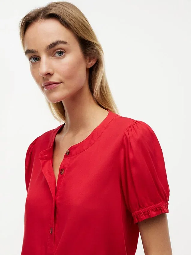 Camisa ligera fruncida Camisa ligera fruncida