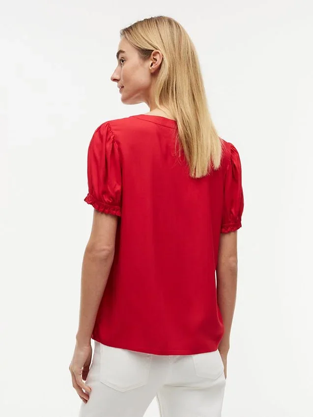 Camisa ligera fruncida Camisa ligera fruncida