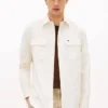 Camisa oversize de sarga cepillada de corte regular Camisa oversize de sarga cepillada de corte regular