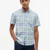 Camisa Oxford a cuadros de corte regular Camisa Oxford a cuadros de corte regular