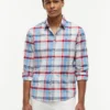 Camisa Oxford a cuadros de corte regular Camisa Oxford a cuadros de corte regular