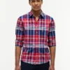 Camisa Oxford a cuadros de corte regular Camisa Oxford a cuadros de corte regular