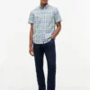 Camisa Oxford a cuadros de corte regular Camisa Oxford a cuadros de corte regular