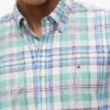 Camisa Oxford a cuadros de corte regular Camisa Oxford a cuadros de corte regular