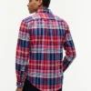 Camisa Oxford a cuadros de corte regular Camisa Oxford a cuadros de corte regular