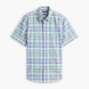 Camisa Oxford a cuadros de corte regular Camisa Oxford a cuadros de corte regular