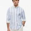 Camisa Oxford con monograma y corte clásico