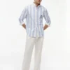 Camisa Oxford con monograma y corte clásico