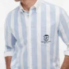 Camisa Oxford con monograma y corte clásico