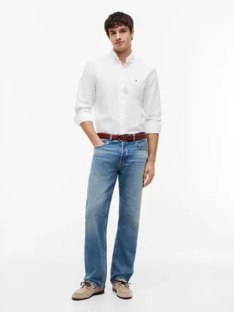 Camisa Oxford de corte regular