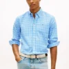 Camisa Oxford de cuadros vichy de corte regular Camisa Oxford de cuadros vichy de corte regular
