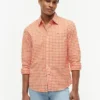 Camisa Oxford de cuadros vichy de corte regular Camisa Oxford de cuadros vichy de corte regular