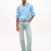 Camisa Oxford de cuadros vichy de corte regular Camisa Oxford de cuadros vichy de corte regular