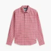 Camisa Oxford de cuadros vichy de corte regular