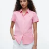 Camisa Oxford de manga corta Camisa Oxford de manga corta