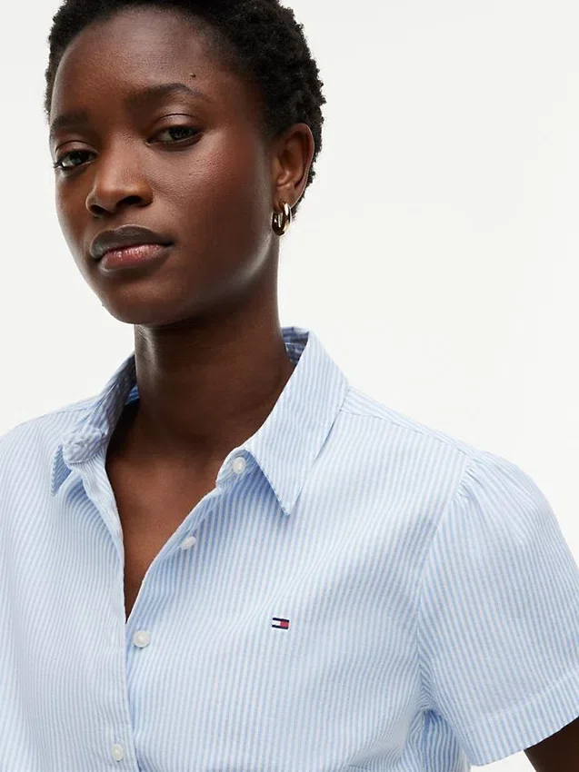 Camisa Oxford de manga corta Camisa Oxford de manga corta