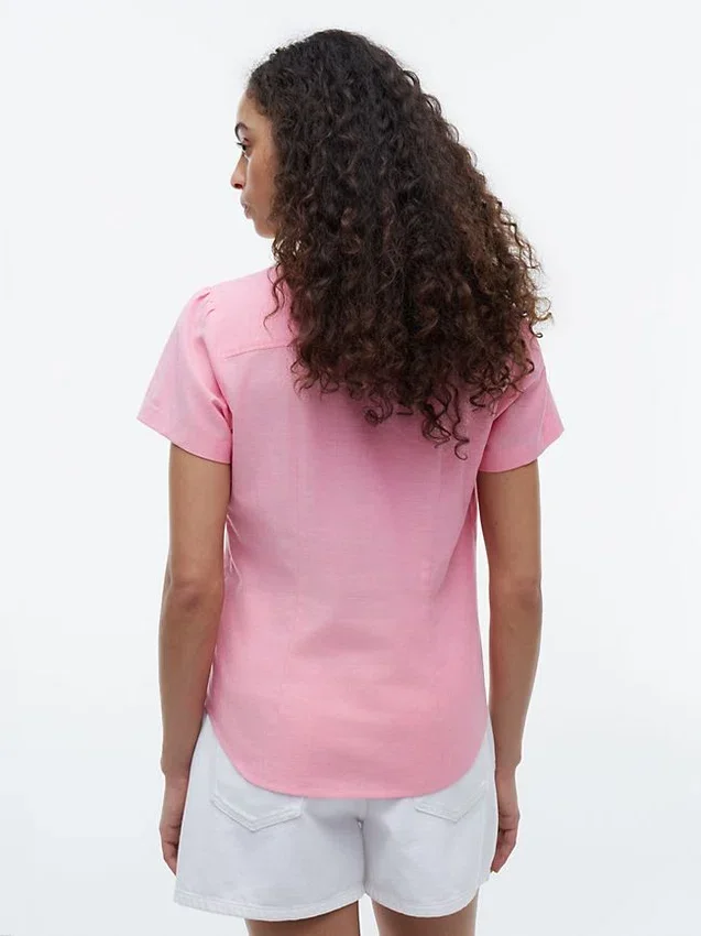 Camisa Oxford de manga corta Camisa Oxford de manga corta