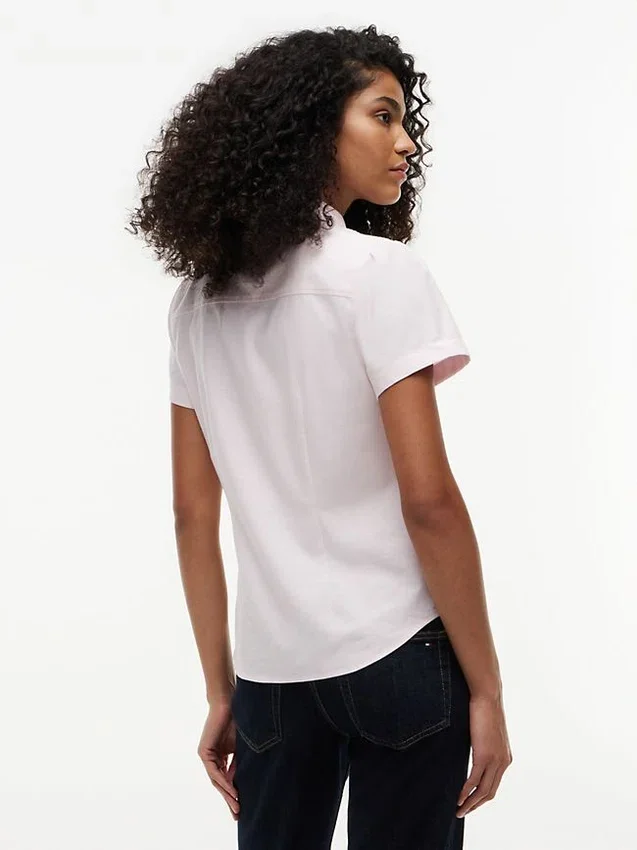 Camisa Oxford de manga corta Camisa Oxford de manga corta