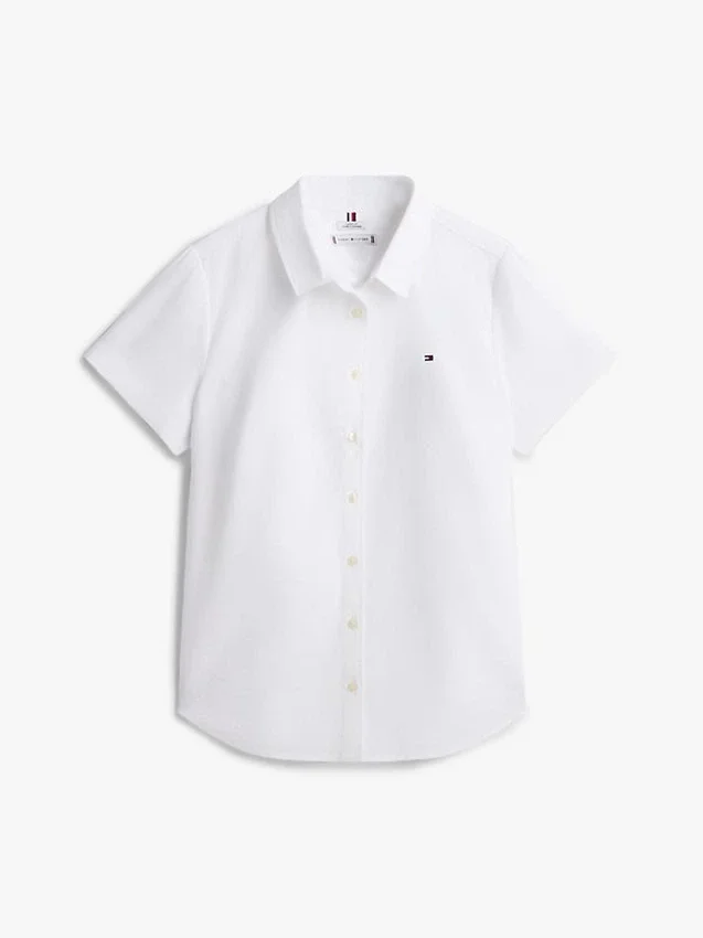 Camisa Oxford de manga corta Camisa Oxford de manga corta