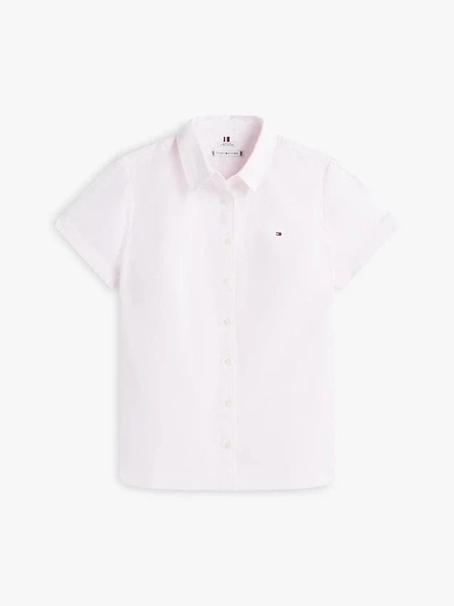 Camisa Oxford de manga corta Camisa Oxford de manga corta