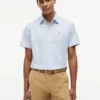 Camisa Oxford de manga corta a rayas Camisa Oxford de manga corta a rayas