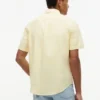 Camisa Oxford de pantalones cortos de corte regular Camisa Oxford de pantalones cortos de corte regular