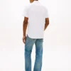 Camisa Oxford de pantalones cortos de corte regular Camisa Oxford de pantalones cortos de corte regular