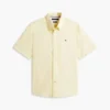 Camisa Oxford de pantalones cortos de corte regular Camisa Oxford de pantalones cortos de corte regular