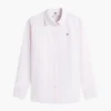 Camisa Oxford elástica a rayas de corte regular Camisa Oxford elástica a rayas de corte regular