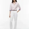 Camisa Oxford elástica de corte regular