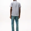 Camisa Oxford elástica de corte regular