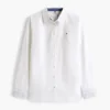 Camisa Oxford elástica de corte regular