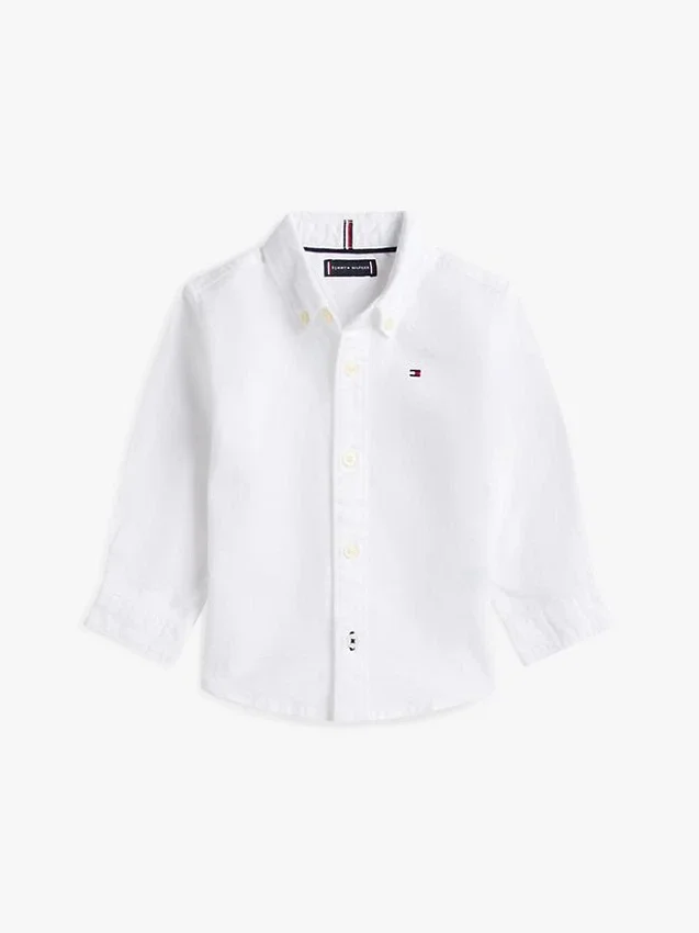 Camisa Oxford elástica para bebés Camisa Oxford elástica para bebés