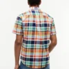Camisa Oxford Madras de corte regular