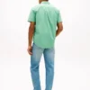 Camisa Oxford teñida en prenda de corte regular