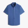 Camisa Oxford teñida en prenda de corte regular Camisa Oxford teñida en prenda de corte regular