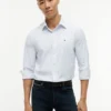 Camisa TH Performance a rayas de corte regular Camisa TH Performance a rayas de corte regular
