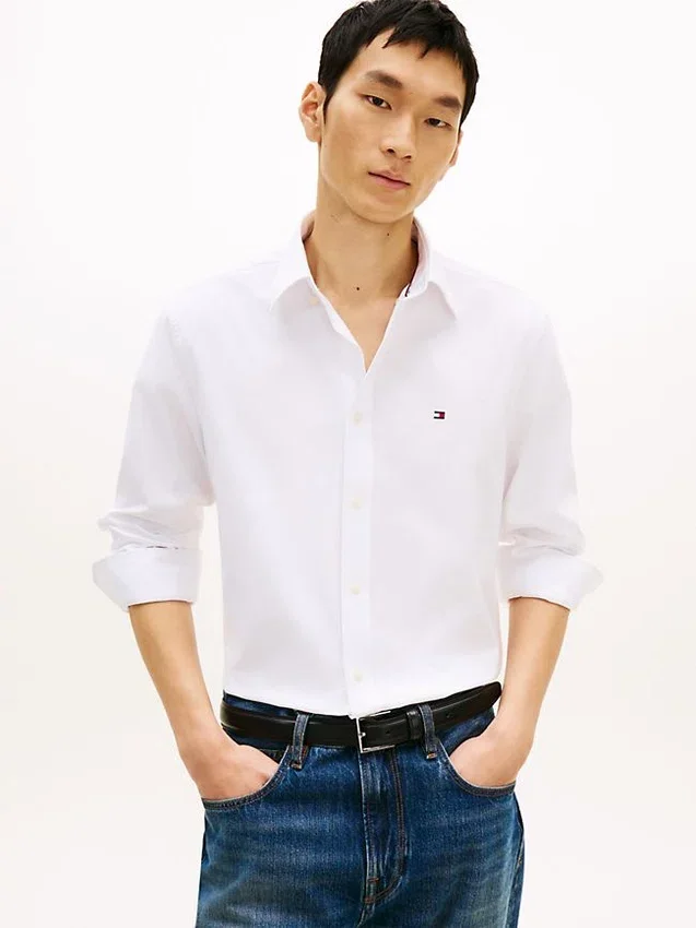 Camisa TH Performance de corte regular Camisa TH Performance de corte regular