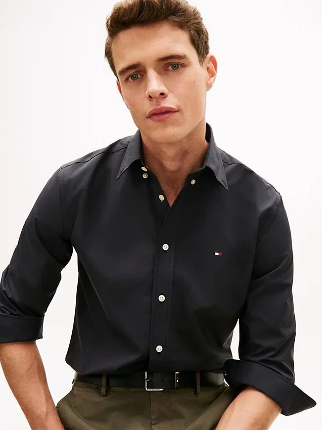 Camisa TH Performance de corte regular Camisa TH Performance de corte regular