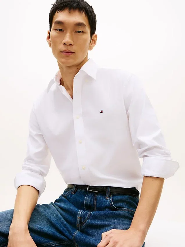 Camisa TH Performance de corte regular Camisa TH Performance de corte regular